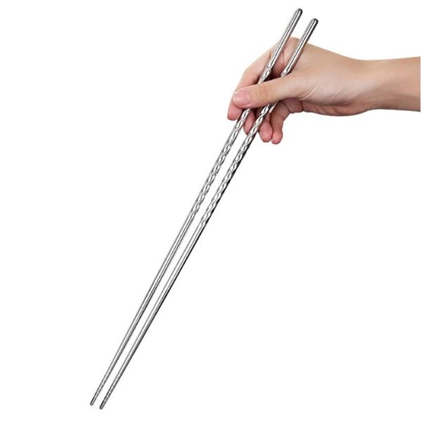 chopsticks 1 pair cooking stainless steel extra long frying pot dishwasher safe 38cm
chopsticks 1 pair cooking stainless steel extra long frying pot dishwasher safe 38cm