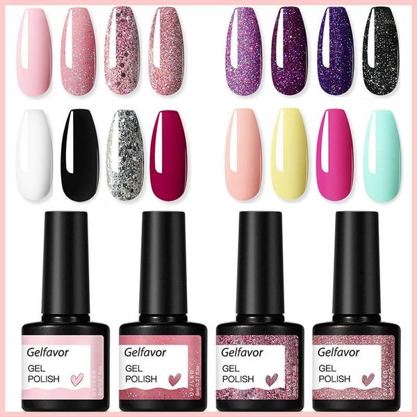 gelfavor varnishes hybrid gel nail polish set 4/6pcs uv led lamp kits base for nails manicure set1
gelfavor varnishes hybrid gel nail polish set 4/6pcs uv led lamp kits base for nails manicure set1