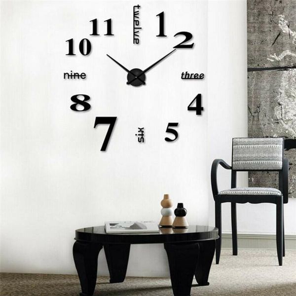 wall clocks diy giant clock digital oversized big needle mirror office decoration living room gift art
wall clocks diy giant clock digital oversized big needle mirror office decoration living room gift art