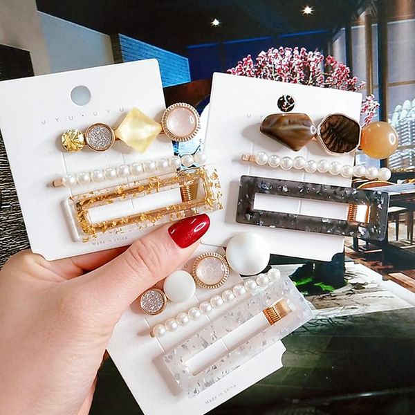 3pcs/set women barrette fashion jewelry korean simulated pearl acrylic square hairpins clips for girls hair accessories hairgrip
3pcs/set women barrette fashion jewelry korean simulated pearl acrylic square hairpins clips for girls hair accessories hairgrip