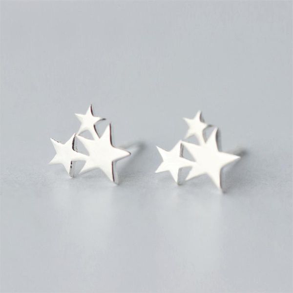 stud mloveacc 925 sterling silver women jewelry fashion cute tiny 3 star earrings gift for school girls kids lady, Golden;silver
stud mloveacc 925 sterling silver women jewelry fashion cute tiny 3 star earrings gift for school girls kids lady, Golden;silver