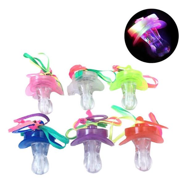 pacifiers# 12pcs assorted led pacifiers-glow in the dark flashing pacifier toy-glow night rave party baby shower toys nipples
pacifiers# 12pcs assorted led pacifiers-glow in the dark flashing pacifier toy-glow night rave party baby shower toys nipples