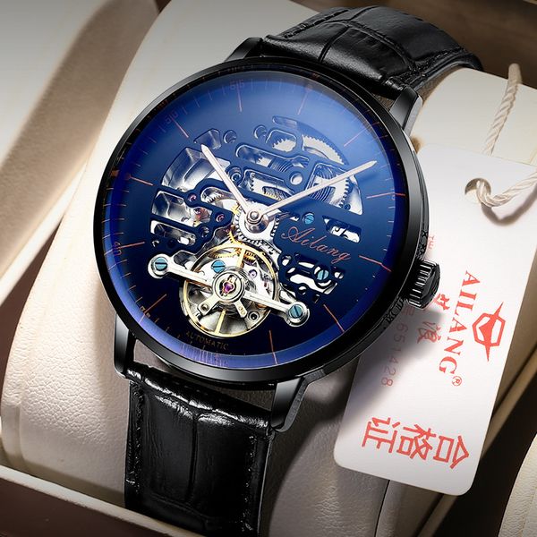ailang original new men real automatic mechanical watches waterproof fashion trend hollow black technology, Slivery;brown
ailang original new men real automatic mechanical watches waterproof fashion trend hollow black technology, Slivery;brown