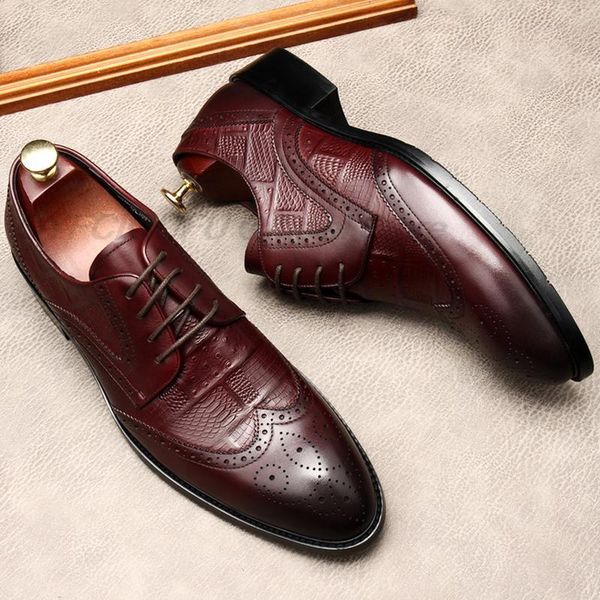 dress shoes fashion oxford men brogues genuine leather italian design lace up formal wedding black business party shoe 9ixe
dress shoes fashion oxford men brogues genuine leather italian design lace up formal wedding black business party shoe 9ixe