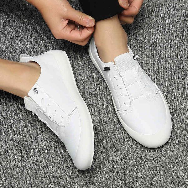 dress shoes men sneakers soft leather casual flat fashion brand 's white loafers hr28, Black
dress shoes men sneakers soft leather casual flat fashion brand 's white loafers hr28, Black