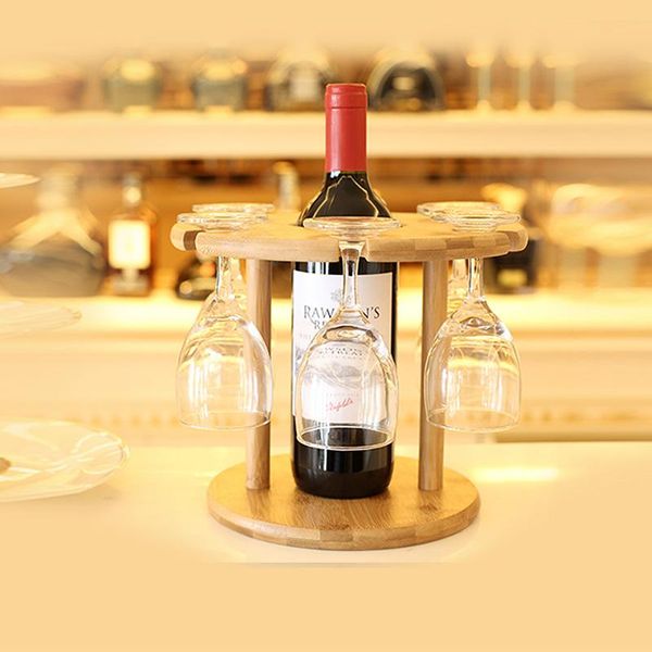 tablewine racks bamboo cup holder 6holes fashion goblet rack home/bar decoration creative storage kitchenware set 
tablewine racks bamboo cup holder 6holes fashion goblet rack home/bar decoration creative storage kitchenware set