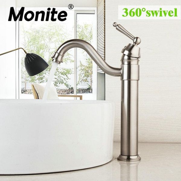 bathroom sink faucets monite 360 swivel basin rotated nickel brushed tap vessel vanity lavatory mixers & taps
bathroom sink faucets monite 360 swivel basin rotated nickel brushed tap vessel vanity lavatory mixers & taps
