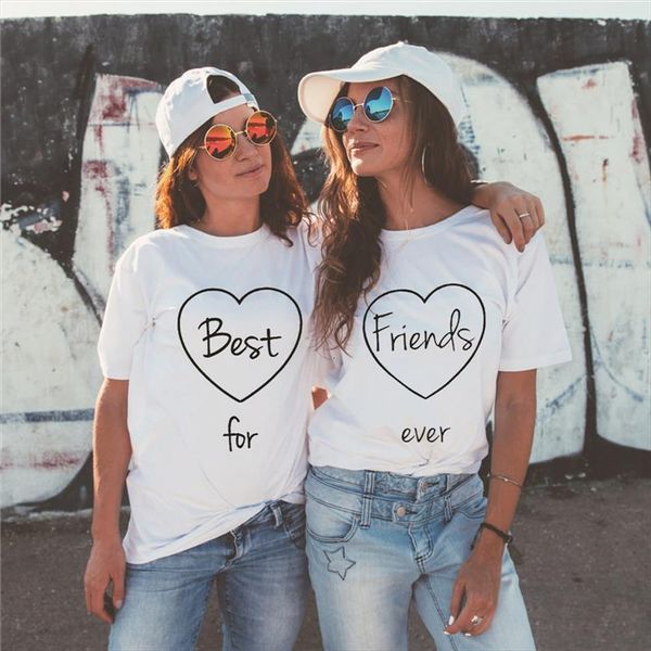 forever friends loose cute womens t shirt matching letter print white casual tee femme
forever friends loose cute womens t shirt matching letter print white casual tee femme