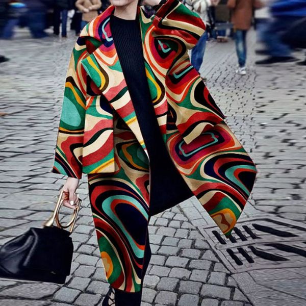 long fashion trench coat autumn and winter digital printing double faced woolen windbreaker long coat female, Tan;black
long fashion trench coat autumn and winter digital printing double faced woolen windbreaker long coat female, Tan;black
