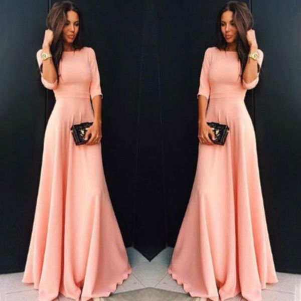 casual dresses womens long chiffon sleeve evening formal party prom ball gown maxi dress women vestidos de fiesta, Black;gray
casual dresses womens long chiffon sleeve evening formal party prom ball gown maxi dress women vestidos de fiesta, Black;gray