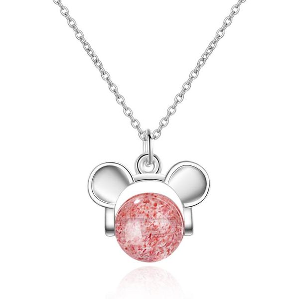 pendant necklaces strawberry crystal cute mouse pendants necklace for women korean fashion neck jewelry sweater chain girlfriend gifts h, Silver
pendant necklaces strawberry crystal cute mouse pendants necklace for women korean fashion neck jewelry sweater chain girlfriend gifts h, Silver