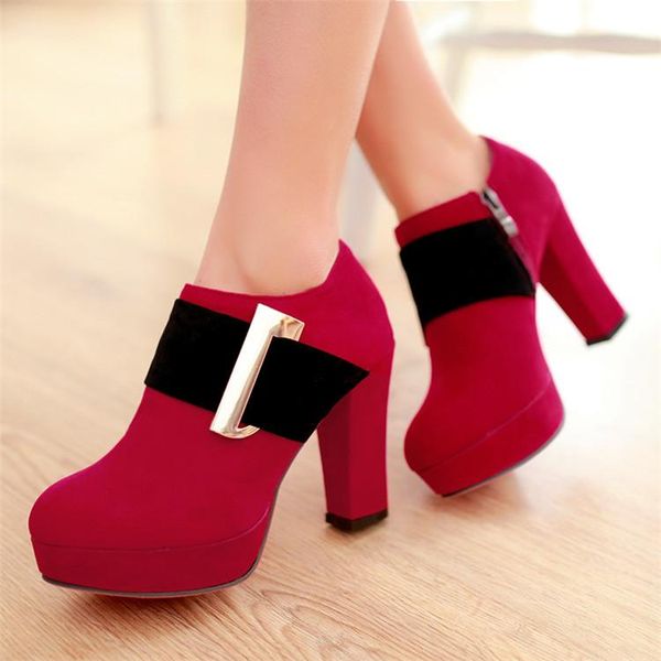 dress shoes pxelena fashion women pumps 2021 spring autumn chunky block thick high heels ladies office round toe buckle mixed color, Black
dress shoes pxelena fashion women pumps 2021 spring autumn chunky block thick high heels ladies office round toe buckle mixed color, Black
