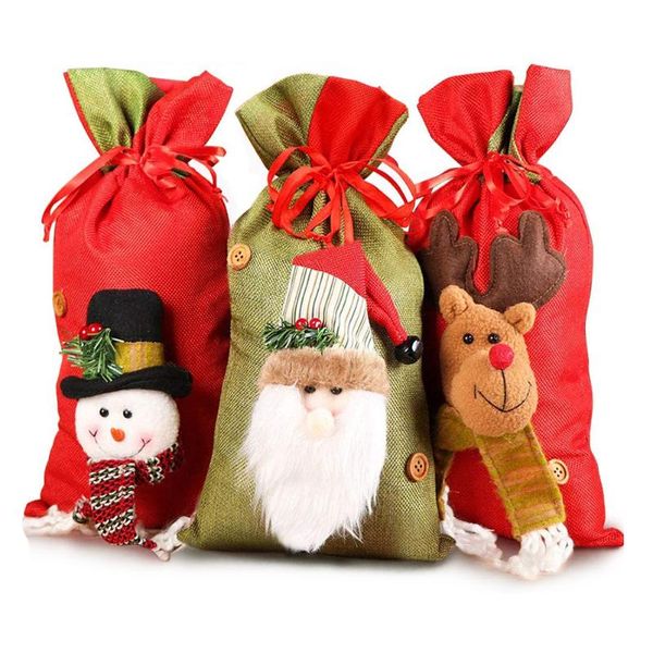 christmas decorations 3 pcs candy gift bag creative cartoon children santa snowman drawstring pocket home party decoration
christmas decorations 3 pcs candy gift bag creative cartoon children santa snowman drawstring pocket home party decoration