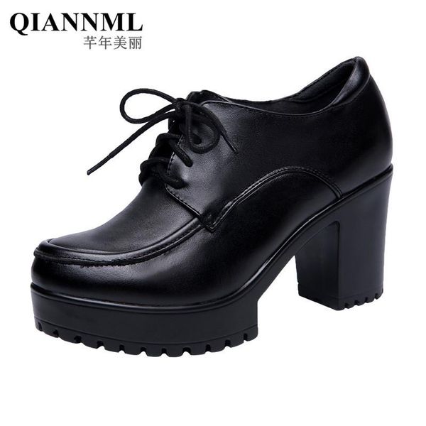 dress shoes fashion split leather oxford for women block heel platform 2021 fall deep mouth high heels pumps ladies model shoe, Black
dress shoes fashion split leather oxford for women block heel platform 2021 fall deep mouth high heels pumps ladies model shoe, Black