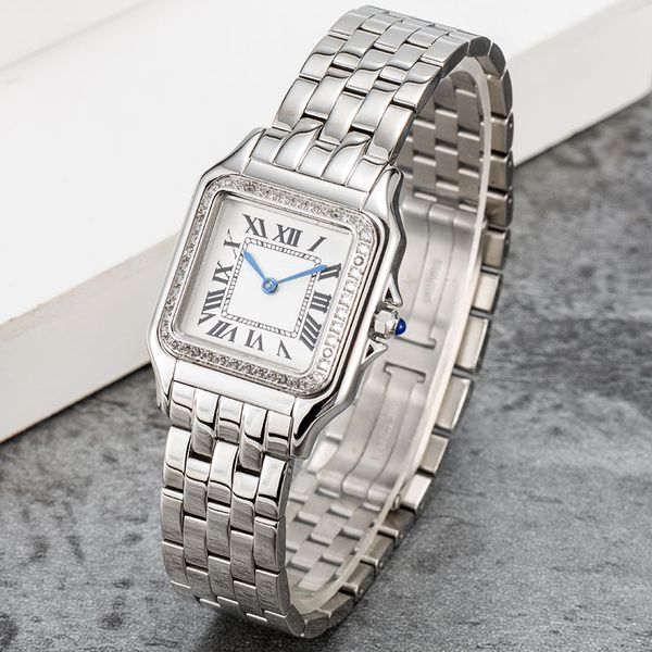 2021-u1 women watch fashion classic panthere 316l stainless steel quartz gemstone for lady gift with design wristwatch montres de luxe, Slivery;brown
2021-u1 women watch fashion classic panthere 316l stainless steel quartz gemstone for lady gift with design wristwatch montres de luxe, Slivery;brown
