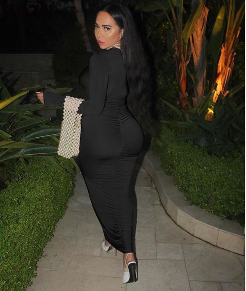 autumn plus size black womens dresses club sweet young style deep v neck full sleeve high waist women thin, Black;gray
autumn plus size black womens dresses club sweet young style deep v neck full sleeve high waist women thin, Black;gray