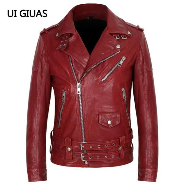 men's leather & faux 2021 style luxury models men motorcycle jacket man bomber locomotive clothing mens parkas male red, Black
men's leather & faux 2021 style luxury models men motorcycle jacket man bomber locomotive clothing mens parkas male red, Black