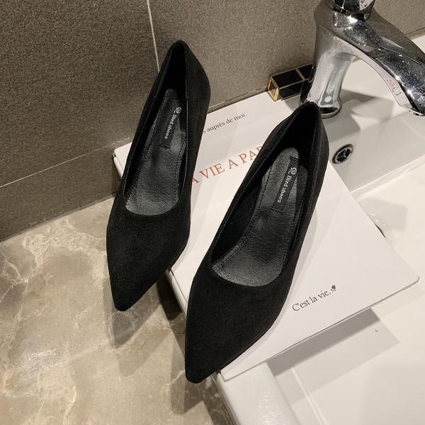 dress shoes temperament elegant womens fashion high heels pointed shallow mouth stiletto single professional work w32-59, Black
dress shoes temperament elegant womens fashion high heels pointed shallow mouth stiletto single professional work w32-59, Black
