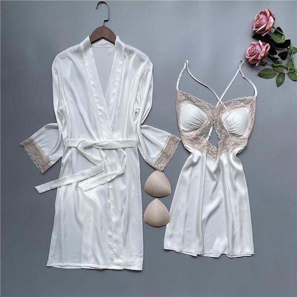 women's sleepwear white hollow out robe set lace kimono gown women v-neck sleep bride wedding 2pcs sleepear femme nighty&robe, Black;red
women's sleepwear white hollow out robe set lace kimono gown women v-neck sleep bride wedding 2pcs sleepear femme nighty&robe, Black;red