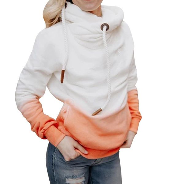 gradiente de impresión o cuello patchwork sudadera las mujeres jersey alto manga larga sudaderas con capucha women's hoodies & sweatshi, Black
gradiente de impresión o cuello patchwork sudadera las mujeres jersey alto manga larga sudaderas con capucha women's hoodies & sweatshi, Black