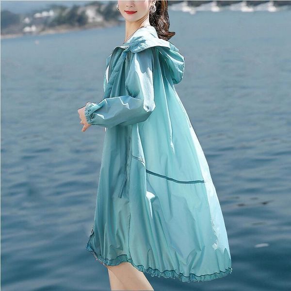women's jackets 2021 fashion thin hooded long sleeve coat female summer sun protection clothing casual solid loose y313, Black;brown
women's jackets 2021 fashion thin hooded long sleeve coat female summer sun protection clothing casual solid loose y313, Black;brown