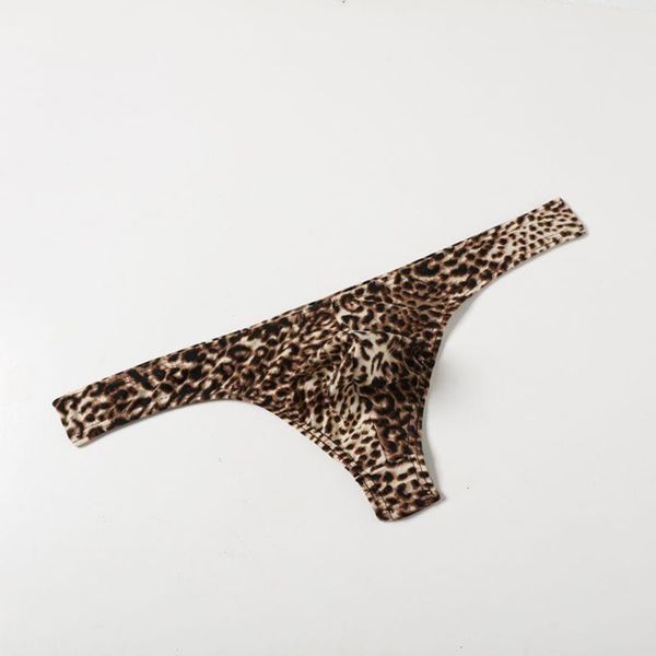 men underwear thong leopard low waist bulge pouch appeal breathable appea underpants, Black;white
men underwear thong leopard low waist bulge pouch appeal breathable appea underpants, Black;white