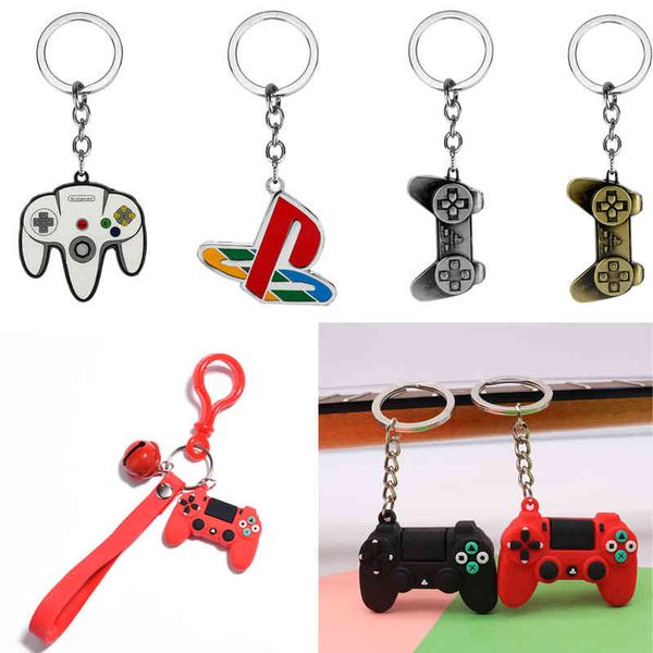 men's simple video game handle keychain couple joystick machine keychain keyring for boyfriend key holder trinket gift wholesale, Silver
men's simple video game handle keychain couple joystick machine keychain keyring for boyfriend key holder trinket gift wholesale, Silver