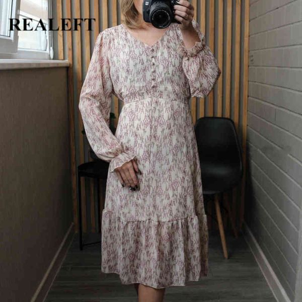 summer elegant v-neck women's dress full sleeve elastic waist floral printed chiffon midi vestidos femme 210428, Black;gray
summer elegant v-neck women's dress full sleeve elastic waist floral printed chiffon midi vestidos femme 210428, Black;gray