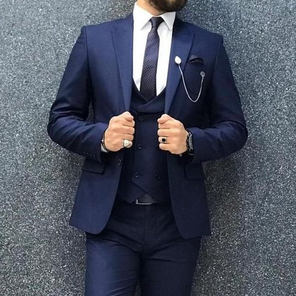 slim fit formal men suits with double breasted waistcoat navy blue male fashion jacket pants 3 piece wedding tuxedo for groom men's & b, White;black
slim fit formal men suits with double breasted waistcoat navy blue male fashion jacket pants 3 piece wedding tuxedo for groom men's & b, White;black