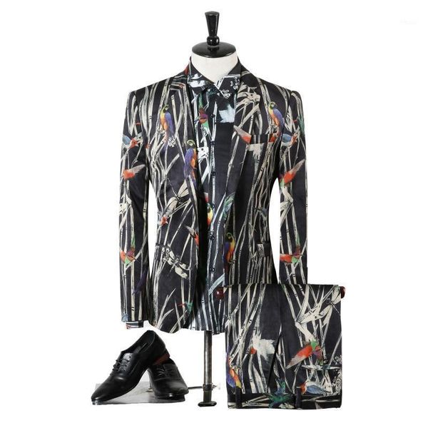 men's suits & blazers 2021 arrival men high-end fashion print 100% cotton decorative two piece suits(jacket and pants) m-3xl1, White;black
men's suits & blazers 2021 arrival men high-end fashion print 100% cotton decorative two piece suits(jacket and pants) m-3xl1, White;black