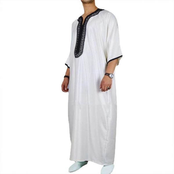 ethnic clothing style ramadan muslim dress abayas dubai casual kaftan robe loose islamic costume with long sleeve gifts for mens, Red
ethnic clothing style ramadan muslim dress abayas dubai casual kaftan robe loose islamic costume with long sleeve gifts for mens, Red