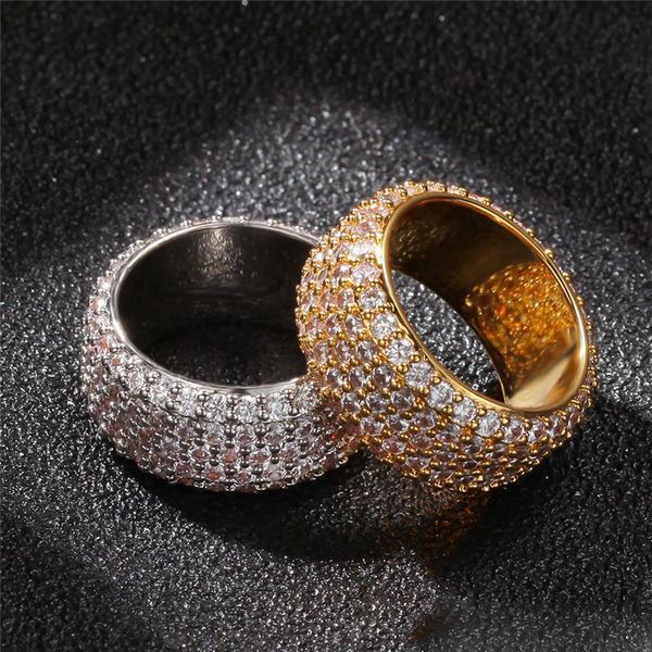 hiphop micro pave cz iced out bling ring fashion gold filled punk rings for men women nice jewelry gift, Silver
hiphop micro pave cz iced out bling ring fashion gold filled punk rings for men women nice jewelry gift, Silver
