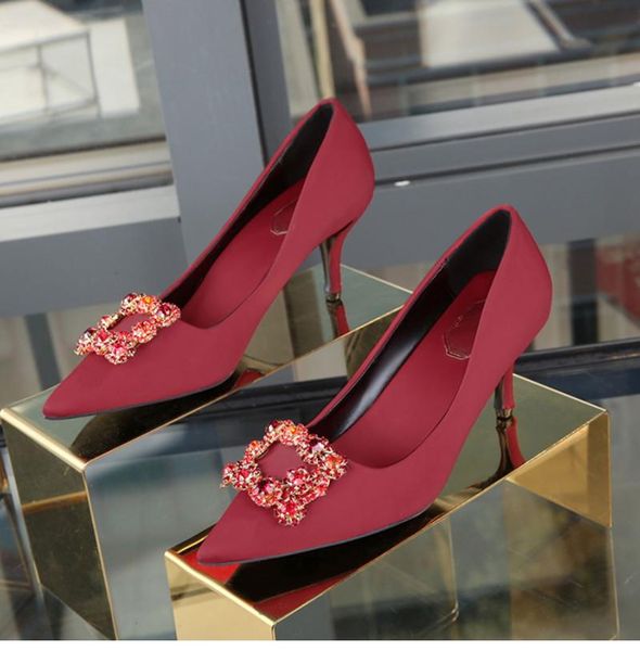 dress shoes meiyingting wedding bride deluxe crystal clasp design pointed comfortable heels party stilettos, Black
dress shoes meiyingting wedding bride deluxe crystal clasp design pointed comfortable heels party stilettos, Black