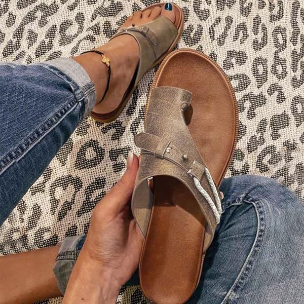 sandals women's fashion casual ring toe wedges leather slippers outdoor shoes flip flops women femme chaussure sandales, Black
sandals women's fashion casual ring toe wedges leather slippers outdoor shoes flip flops women femme chaussure sandales, Black