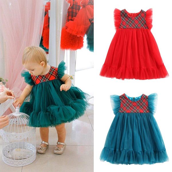 girl's dresses 1-6years fashion girls chritstmas lace dress children kids ruffles sleeve plaid patchwork tulle party xmas outfits, Red;yellow
girl's dresses 1-6years fashion girls chritstmas lace dress children kids ruffles sleeve plaid patchwork tulle party xmas outfits, Red;yellow