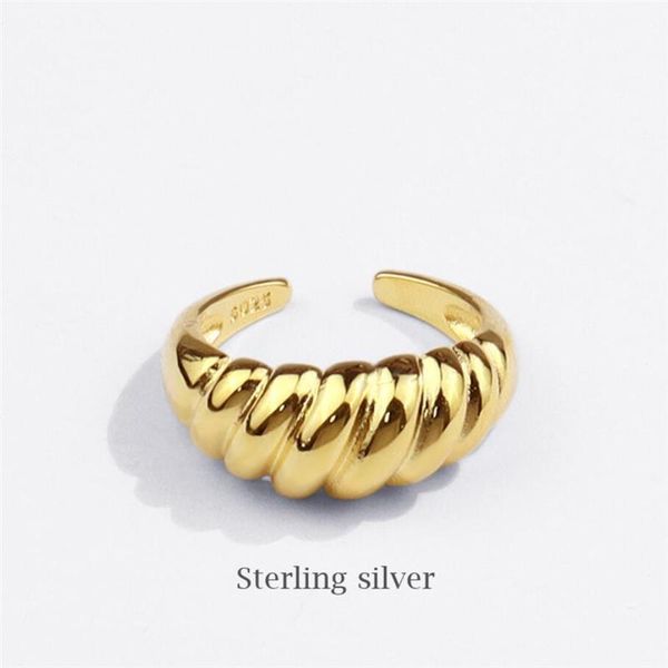 sole memory wave creative mini bread 925 sterling silver female resizable opening rings sri744 cluster, Golden;silver
sole memory wave creative mini bread 925 sterling silver female resizable opening rings sri744 cluster, Golden;silver