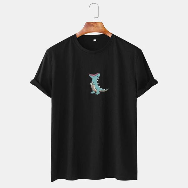 men & women spring summer casual slim printed short sleeve t shirt blouse o neck tee men's t-shirts, White;black
men & women spring summer casual slim printed short sleeve t shirt blouse o neck tee men's t-shirts, White;black