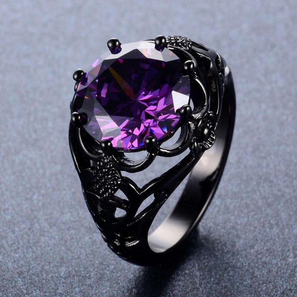 ring female round diamond hollowed out hand decoration yiwu jewelry fashion accessories, Black
ring female round diamond hollowed out hand decoration yiwu jewelry fashion accessories, Black