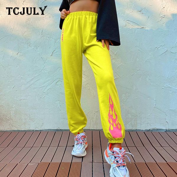 women's pants & capris tcjuly fashion letter flame print ladies harem high waist casual joggers trousers spring autumn streetwear slim, Black;white
women's pants & capris tcjuly fashion letter flame print ladies harem high waist casual joggers trousers spring autumn streetwear slim, Black;white