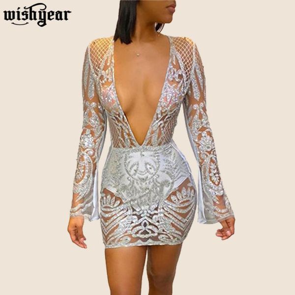 casual dresses 2021 spring mesh see through mini dress v-neck sequins hollow out night club party bandage bodycon plus size, Black;gray
casual dresses 2021 spring mesh see through mini dress v-neck sequins hollow out night club party bandage bodycon plus size, Black;gray