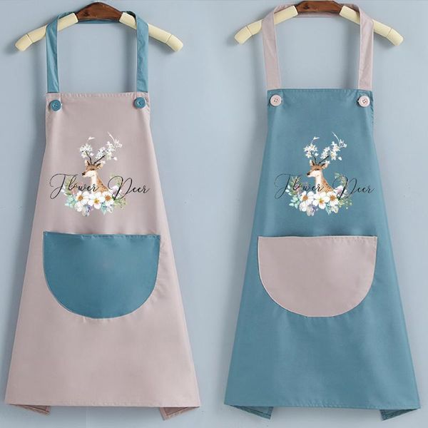 piece kitchen wipeable waterproof and oil-resistant cartoon wreath sika deer nail shop apron women's baking accessorie aprons
piece kitchen wipeable waterproof and oil-resistant cartoon wreath sika deer nail shop apron women's baking accessorie aprons