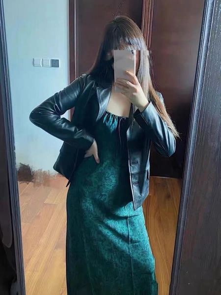 casual dresses r chunyuan autumn green cashew print lace-up oblique cut slim elegant sling silk long dress, Black;gray
casual dresses r chunyuan autumn green cashew print lace-up oblique cut slim elegant sling silk long dress, Black;gray