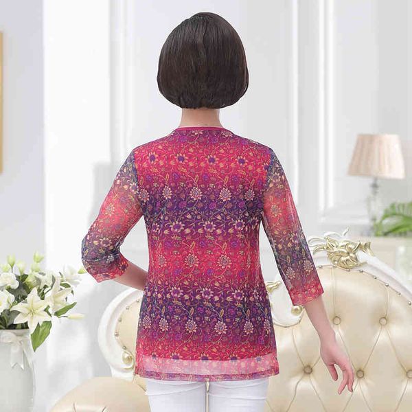 women's t-shirt half sleeve for women fake two pieces spring summer plus size middle age mother clothes 5xl floral pullover huyn, White
women's t-shirt half sleeve for women fake two pieces spring summer plus size middle age mother clothes 5xl floral pullover huyn, White