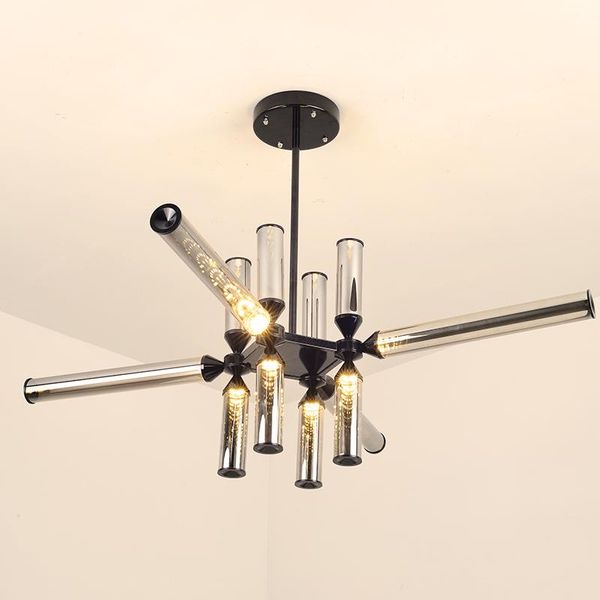 pendant lamps postmodern engineering glass tube simple creative villa-like duplex building living room personality chandelier
pendant lamps postmodern engineering glass tube simple creative villa-like duplex building living room personality chandelier