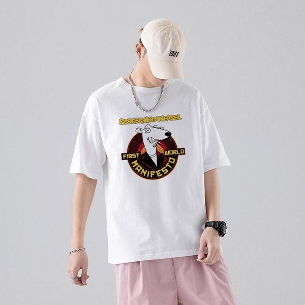 men's t-shirts white men fashion short sleeve oversize streetwear harajuku jujutsu kaisen screeching weasel essential t-shirt 2, White;black
men's t-shirts white men fashion short sleeve oversize streetwear harajuku jujutsu kaisen screeching weasel essential t-shirt 2, White;black