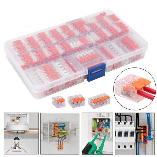 storage drawers 75/85 pcs mini quick connector wire universal compact plug-in terminal block home
storage drawers 75/85 pcs mini quick connector wire universal compact plug-in terminal block home
