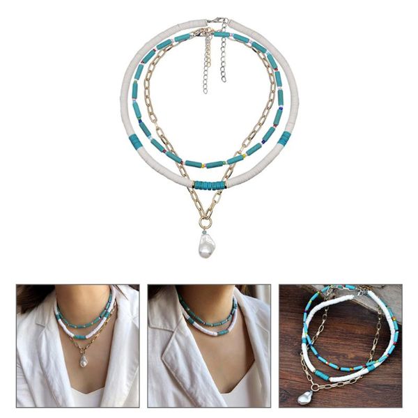 1Pc Bohemian Style Necklace Decorative Neck Pendant Jewelry (Assorted Color) Necklaces, Silver
1Pc Bohemian Style Necklace Decorative Neck Pendant Jewelry (Assorted Color) Necklaces, Silver