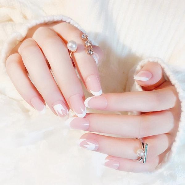 24pcs natural false nails with designs acrylic round french nail art tips 2g glue fake decoration1, Red;gold
24pcs natural false nails with designs acrylic round french nail art tips 2g glue fake decoration1, Red;gold