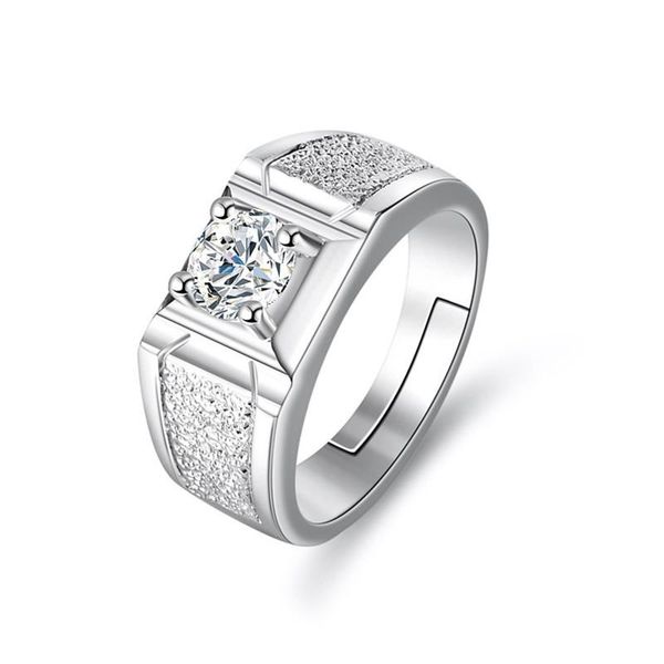 cluster rings fashion silver men's ring round cubic zircon classic wedding dazzling jewelry birthday gift, Golden;silver
cluster rings fashion silver men's ring round cubic zircon classic wedding dazzling jewelry birthday gift, Golden;silver