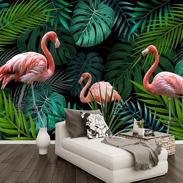 wallpapers custom mural 3d wallpaper european hand-painted tropical rainforest flamingo pastoral living room sofa background waterproof
wallpapers custom mural 3d wallpaper european hand-painted tropical rainforest flamingo pastoral living room sofa background waterproof